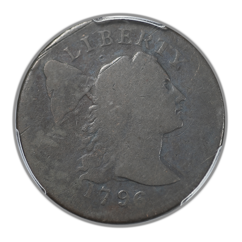 1796 Liberty Cap Large Cent 1C PCGS G06