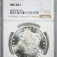 1883-CC Morgan Dollar $1 NGC MS66+