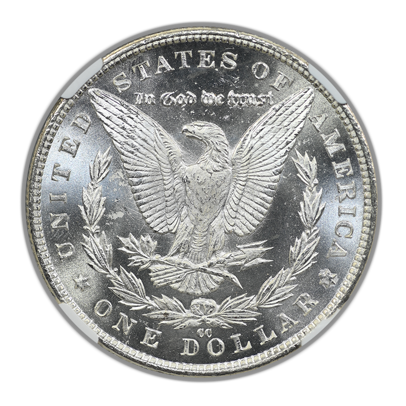 1883-CC Morgan Dollar $1 NGC MS66+
