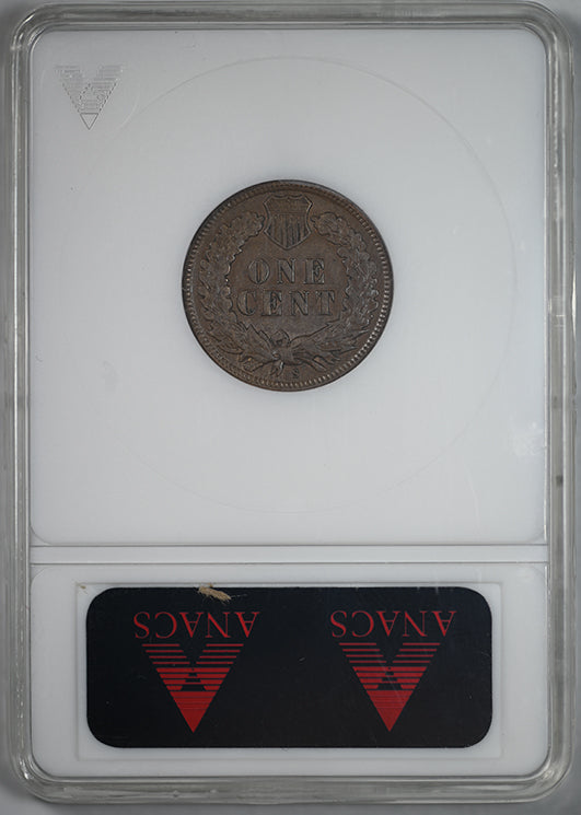 1908-S Indian Head Cent 1C ANACS Soapbox VF35