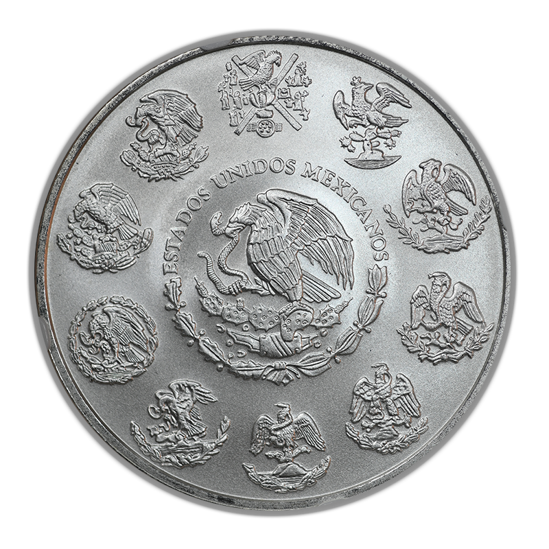 2011-Mo Mexico Silver Libertad 1 Onza NGC MS70