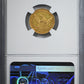 1834 Classic Head Gold Quarter Eagle $2.50 NGC AU58