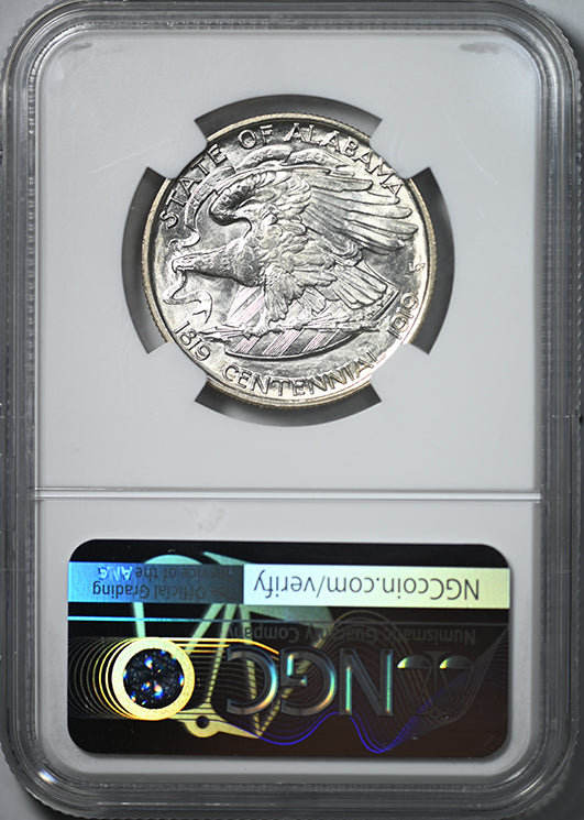 1921 Alabama 2X2 Classic Commemorative Half Dollar 50C NGC MS65