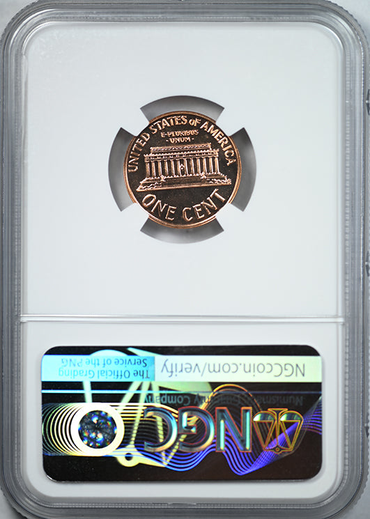 1960 Tripled Die Obverse Proof Lincoln Memorial Cent 1C NGC PF69RD TDO LG/SM Date FS-103