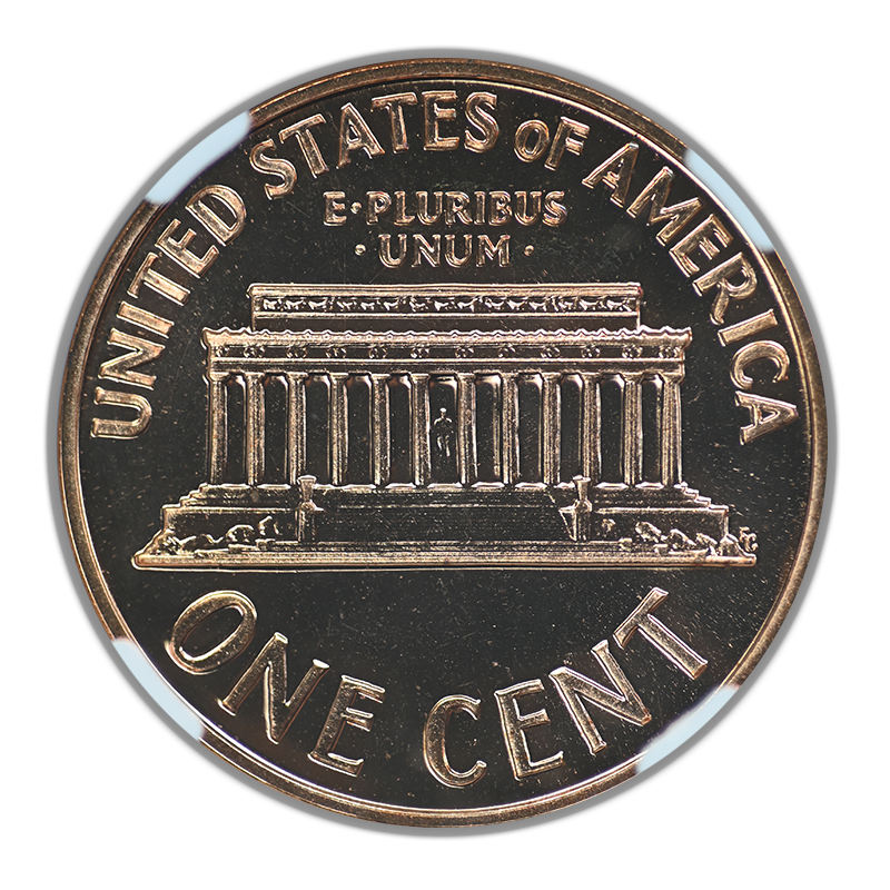 1960 Tripled Die Obverse Proof Lincoln Memorial Cent 1C NGC PF69RD TDO LG/SM Date FS-103