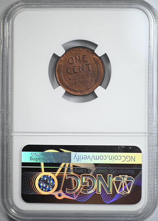 1922-D Lincoln Wheat Cent 1C NGC MS62RB
