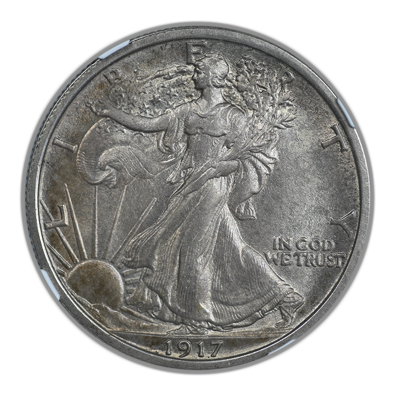 1917 Walking Liberty Half Dollar 50C NGC MS64