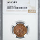 1927 Great Britain 1/4P Farthing NGC MS65RB