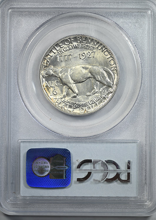 1927 Vermont Classic Commemorative Half Dollar 50C PCGS MS63