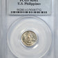 1938-M U.S. Philippines 10C Centavos PCGS MS61
