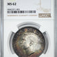 1949 Canada Silver Dollar S$1 NGC MS62 - TONED!