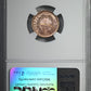 1951 KN Bolivia 1B Boliviano NGC MS66RD