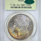 1881-S Morgan Dollar $1 PCGS MS64 CAC OGH - DUAL SIDED TONED!