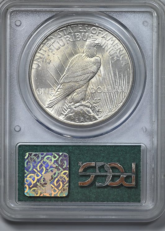 1934 Peace Dollar $1 PCGS MS64 CAC OGH