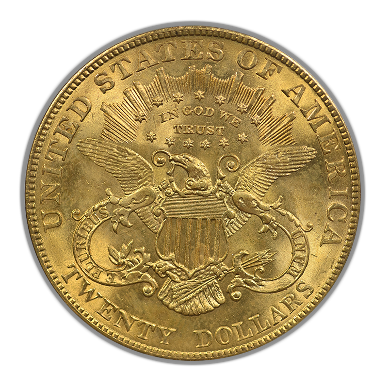 1904 Liberty Head Gold Double Eagle $20 PCGS MS63 CAC OGH