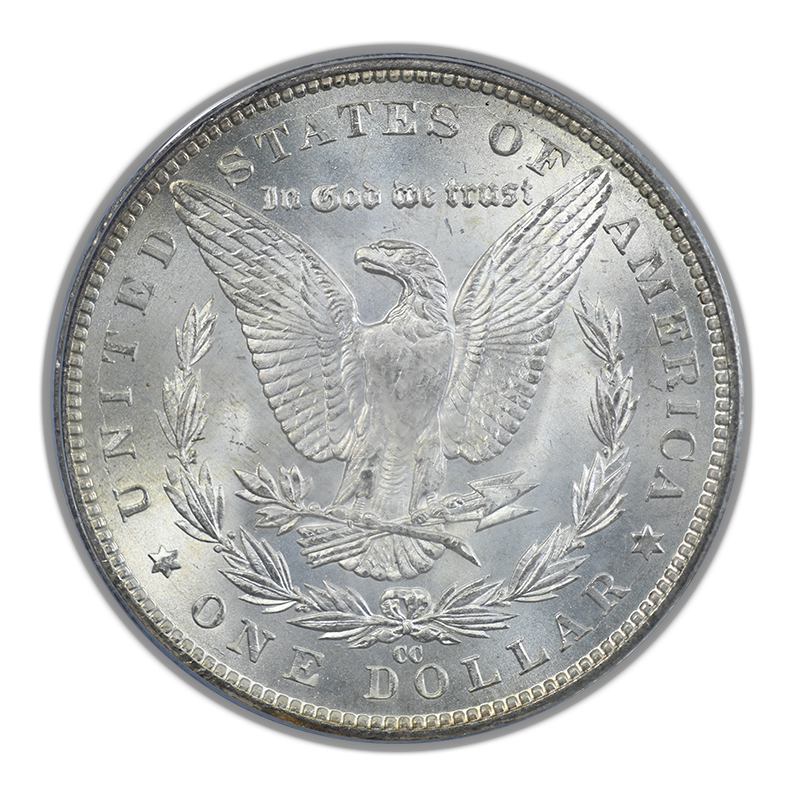 1883-CC Morgan Dollar $1 PCGS MS65 OGH