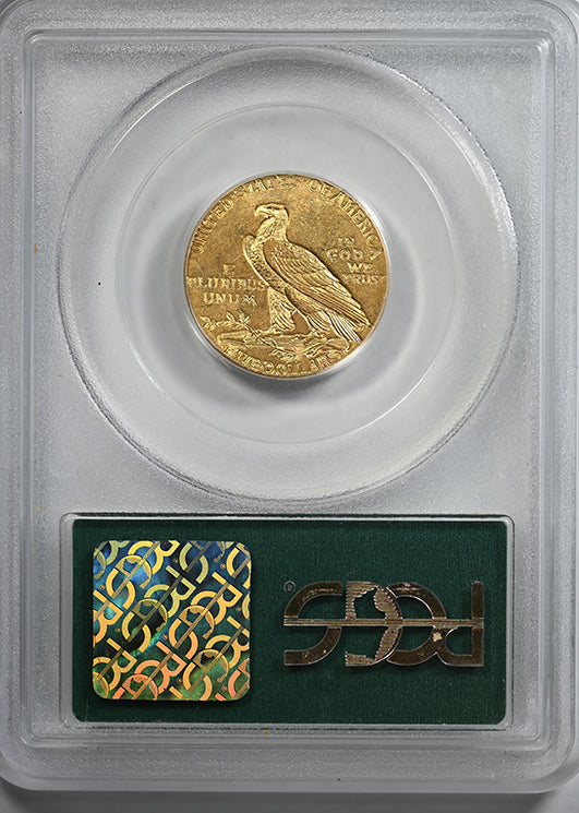 1908 Indian Head Gold Half Eagle $5 PCGS AU55 OGH