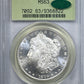 1879-S Morgan Dollar $1 PCGS MS63 CAC OGH Obverse Slab