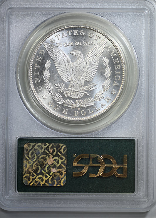 1879-S Morgan Dollar $1 PCGS MS63 CAC OGH