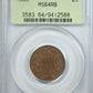 1865 Two Cent Piece 2C PCGS MS64RB OGH