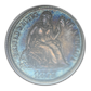 1875 Proof Liberty Seated Dime 10C PCGS PR62 OGH - TONED!