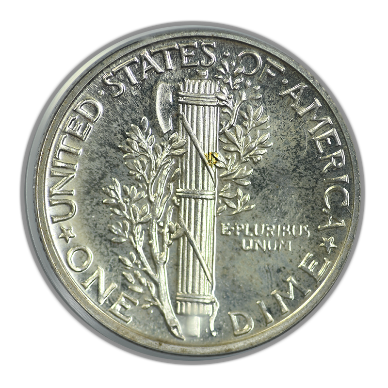 1942 Proof Mercury Dime 10C PCGS PR65 CAC OGH