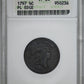 1797 Draped Bust Half Cent 1/2C ANACS Soapbox VF20 - Plain Edge