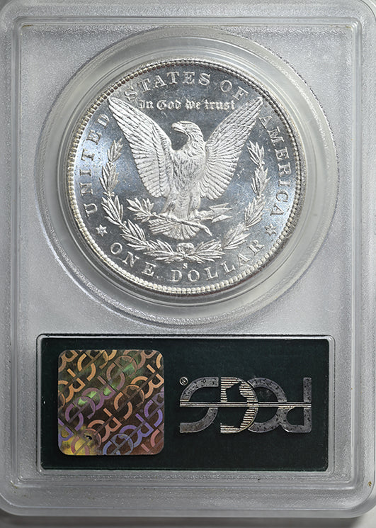 1880-S Morgan Dollar $1 PCGS MS66PL OGH - Prooflike