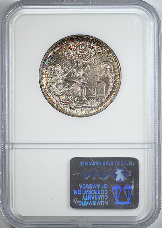 1938-D Texas Classic Commemorative Half Dollar 50C NGC MS67 - TONED!