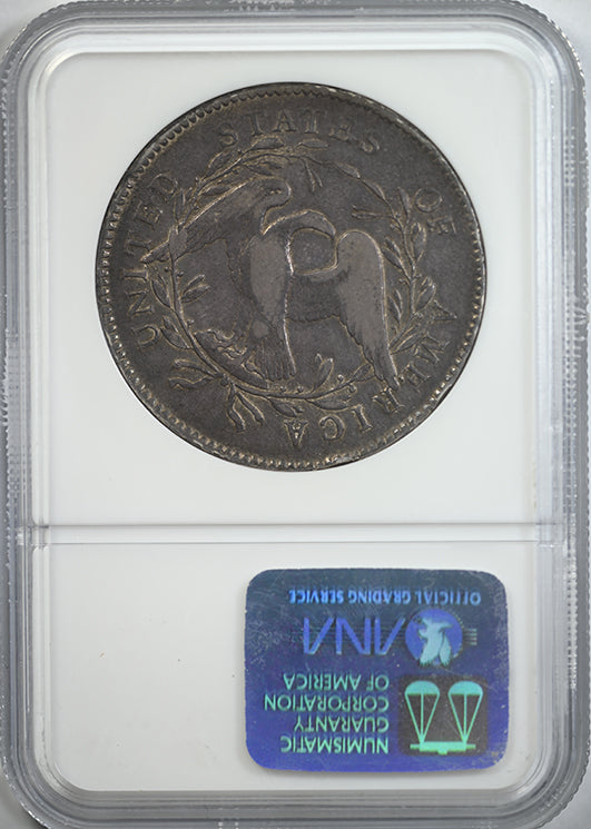 1795 Flowing Hair Dollar $1 NGC VF30 CAC - 2 Leaves BB-21