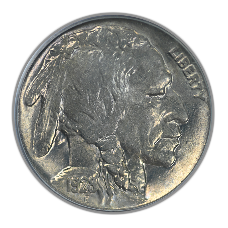 1928 Buffalo Nickel 5C PCGS MS63 OGH