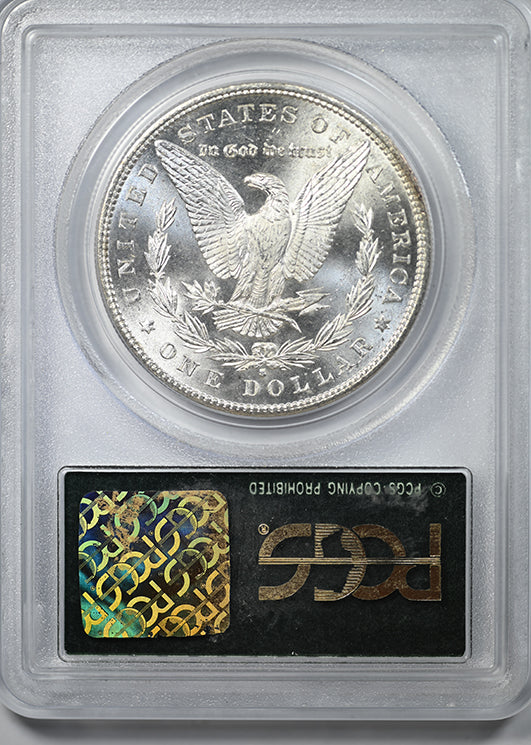 1881-S Morgan Dollar $1 PCGS MS67 CAC OGH Reverse Slab