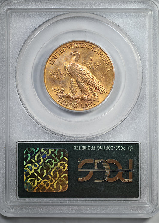1932 Indian Head Gold Eagle $10 PCGS MS63 CAC OGH