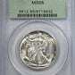 1941-D Walking Liberty Half Dollar 50C PCGS MS65 OGH