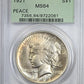1921 Peace Dollar $1 PCGS MS64 OGH