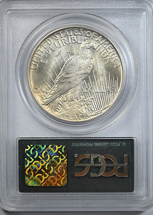 1921 Peace Dollar $1 PCGS MS64 OGH