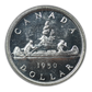 1950 Canada Silver Dollar $1 PCGS PL64 OGH