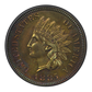 1885 Proof Double Die Reverse Indian Head Cent 1C ANACS PF63RB - AWESOME TONING! Obverse