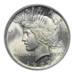 1922 Peace Dollar $1 PCGS MS65 OGH