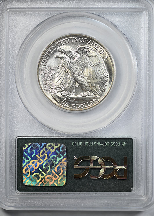 1939 Walking Liberty Half Dollar 50C PCGS MS66 CAC OGH