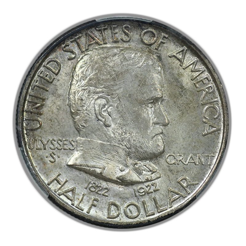 1922 Grant Classic Commemorative Half Dollar 50C CAC MS66+