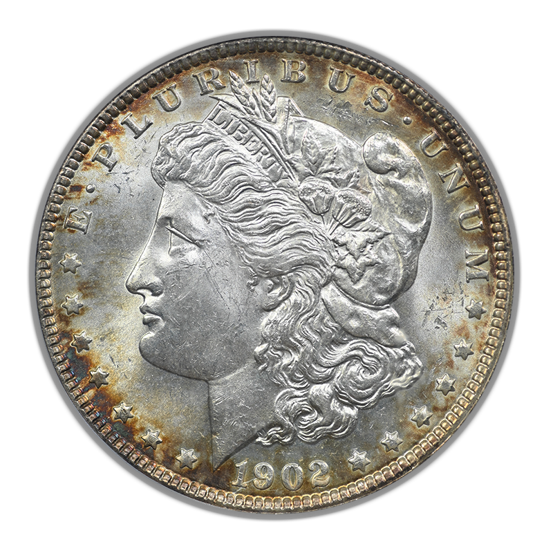 1902 Morgan Dollar $1 PCGS MS63 OGH