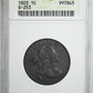 1803 Draped Bust Large Cent 1C ANACS Soapbox VF25 S-253