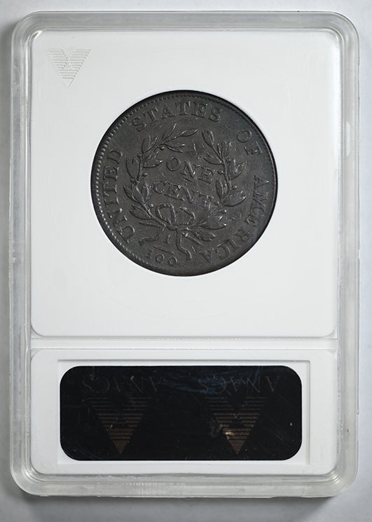1803 Draped Bust Large Cent 1C ANACS Soapbox VF25 S-253