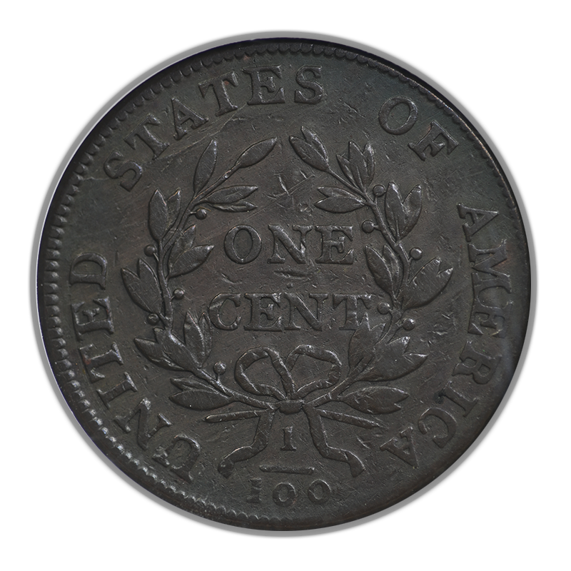 1803 Draped Bust Large Cent 1C ANACS Soapbox VF25 S-253