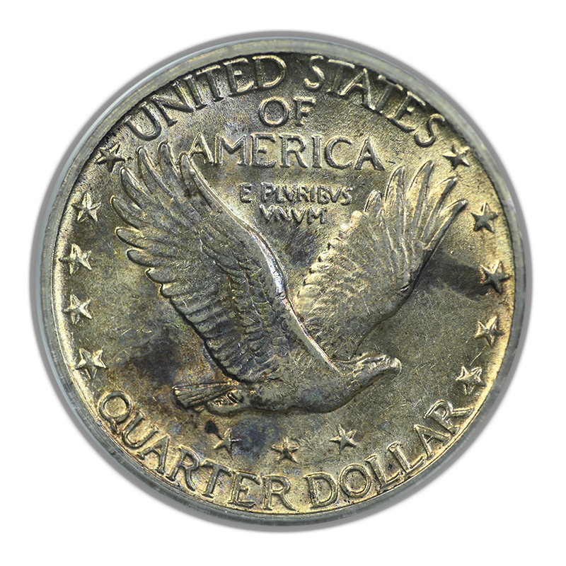 1929-S Standing Liberty Quarter 25C PCGS AU55 OGH