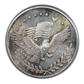 ca.1980’s American Pacific Mint Eagle & Flag Type 2 1oz Silver Round BAC 9.4