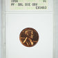 1956 Proof Doubled Die Obverse Lincoln Wheat Cent 1C ANACS Soapbox PF65RD