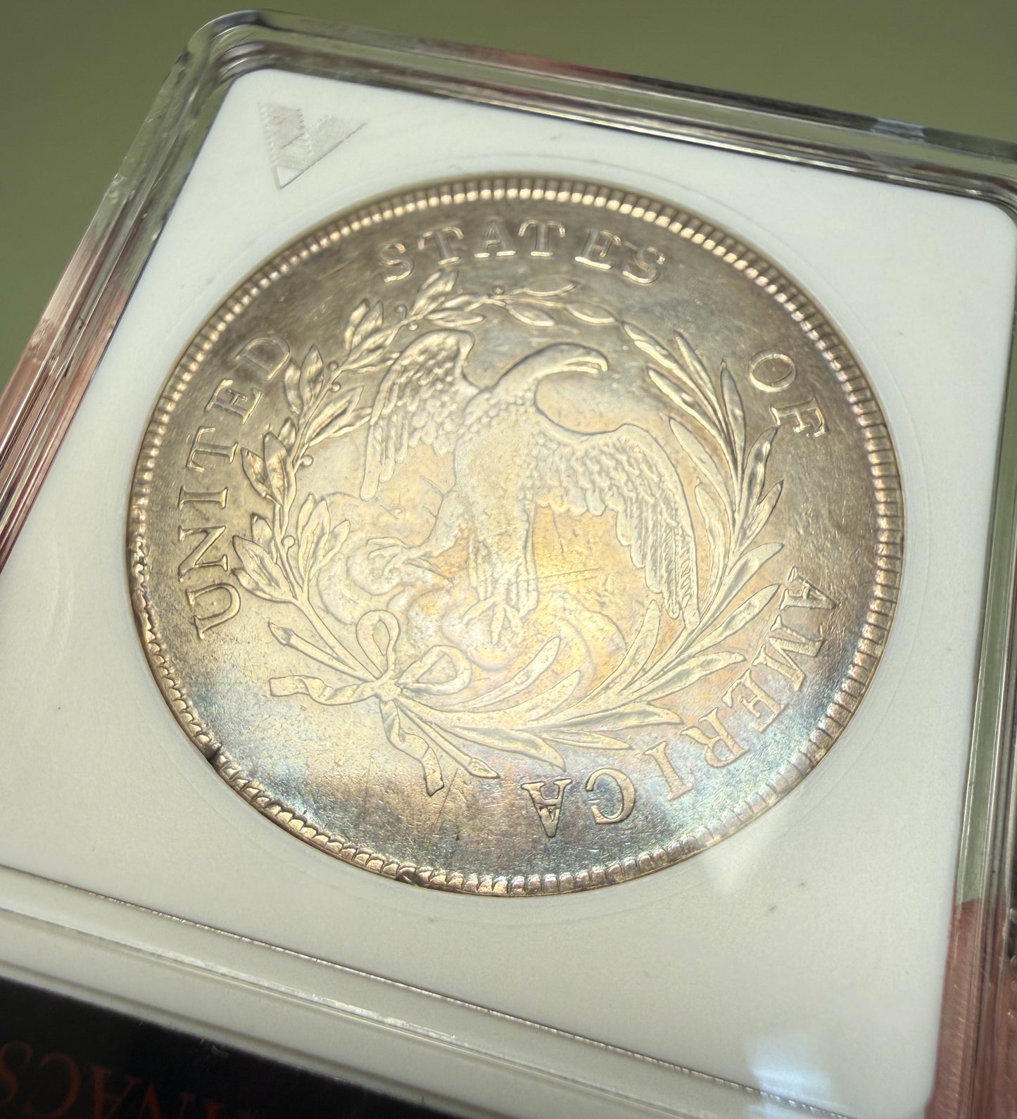 1795 Draped Bust Dollar $1 ANACS Soapbox XF45 B-14 - TONED!