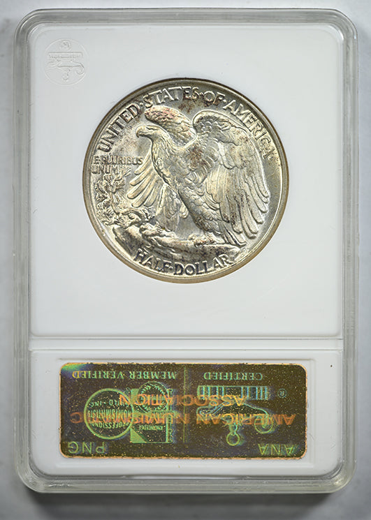 1944 Walking Liberty Half Dollar 50C ANA Soapbox MS64